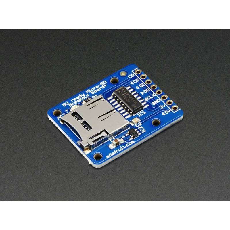 MicroSD card breakout board+  (Adafruit 254)
