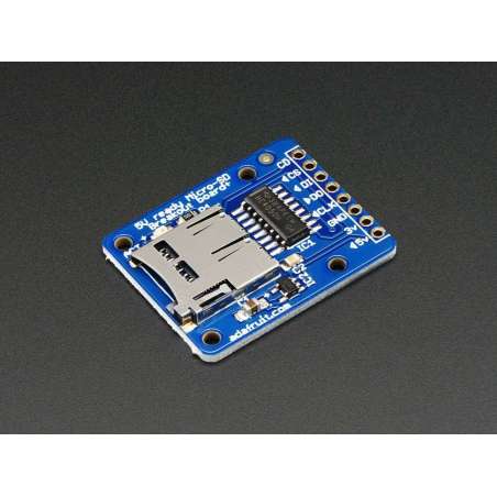 MicroSD card breakout board+  (Adafruit 254)