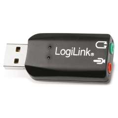 USB 2.0 5.1-Audiocontroller (LogiLink / 2-TECH) USB Audio Adapter - Works with Raspberry Pi
