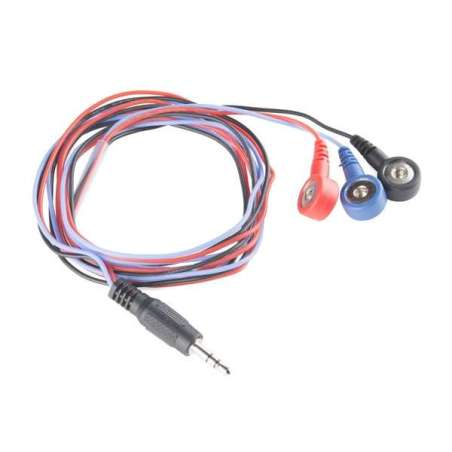 Sensor Cable - Electrode Pads  3 connector (Sparkfun CAB-12970)