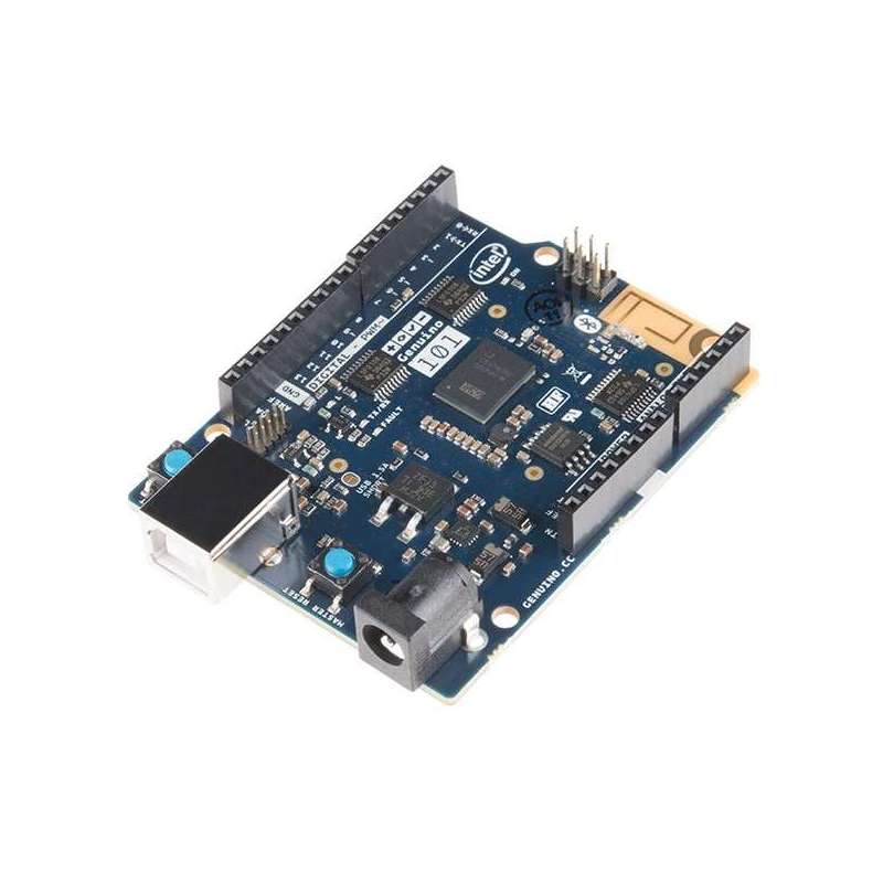 Arduino/Genuino 101 (Intel Curie,Bluetooth LE, 6-axis accelerometer/gyro)