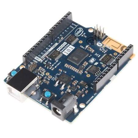Arduino/Genuino 101 (Intel Curie,Bluetooth LE, 6-axis accelerometer/gyro)