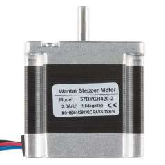 Stepper Motor - 125 oz.in, 200 steps/rev, 600mm Wire (Sparkfun ROB-13656)