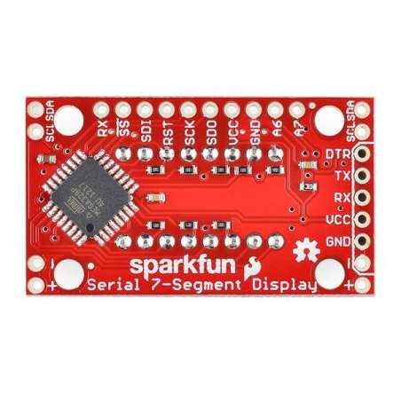 SparkFun 7-Segment Serial Display - Red COM-11441