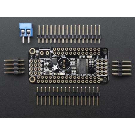 8-Channel PWM or Servo FeatherWing Add-on For All Feather Boards (Adafruit 2928)