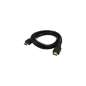 CABLE-HDMI-M/M-2M  CABLE HDMI MALE/MALE 2M BLACK HIGH SPEED WITH ETHERNET  MANHATTAN (603140)