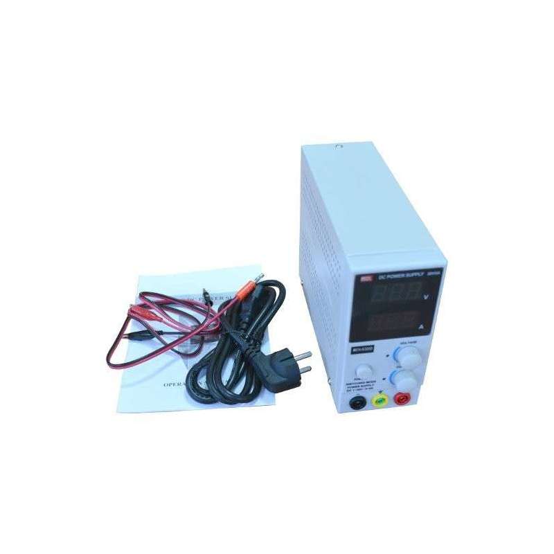 Zdroj 0-30V 5A PWR-PS3005 (Olimex) REGULATED ADJUSTABLE POWER SUPPLY