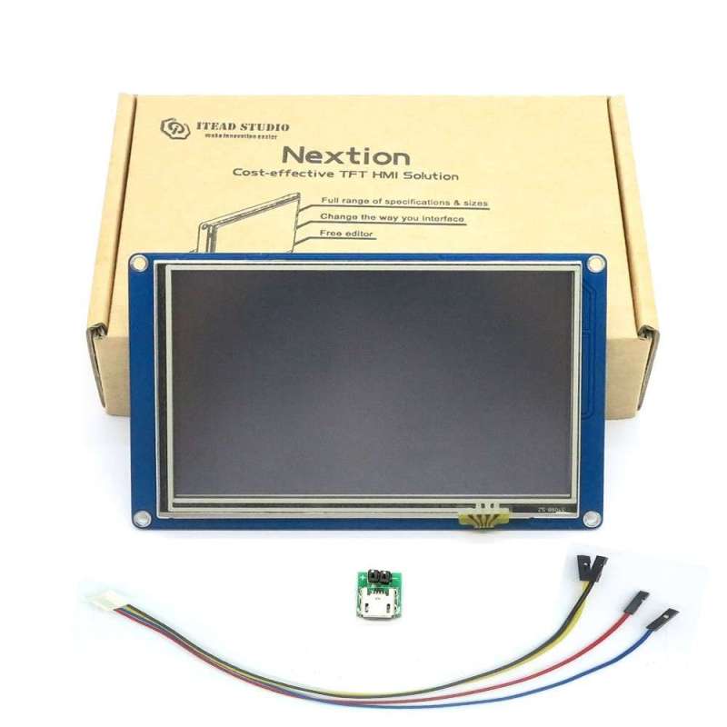 Nextion NX8048T050 - 5.0" LCD TFT HMI Intelligent Touch Display (Itead IM150416006)