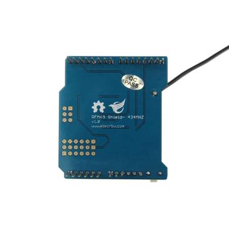 RFM69 Shield (ER-ACS15238R) RFM69HCW unlicensed inexpensive/ versatile radio module ISM (Industry, Science and Medicine)