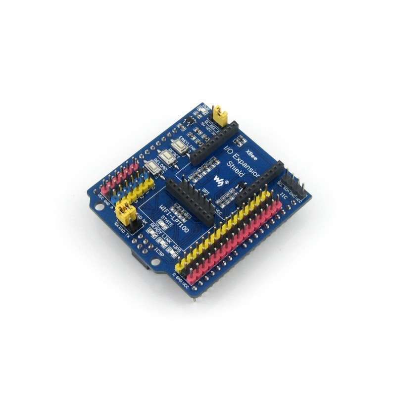 IO Expansion Shield (Waveshare) 3/4pin sensor interfaces, XBee / WIFI-LPT100 wireless connector