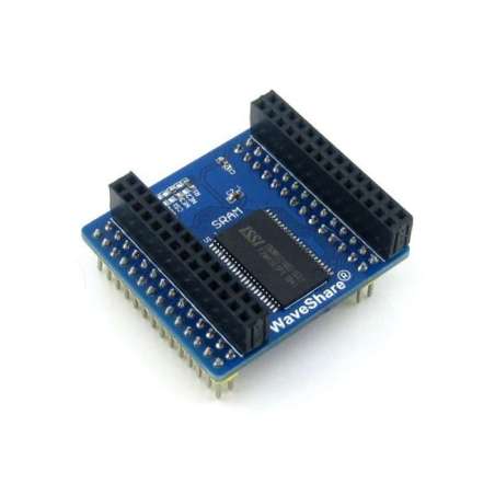 IS62WV12816BLL SRAM Board (Waveshare)  2Mbit (128K x 16bits) memory