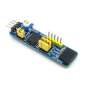 PCF8591 AD DA Board (Waveshare) A/D & D/A Converter, I2C interface, 8bit resolution, 4 channel AD, 1 channel DA, voltage output