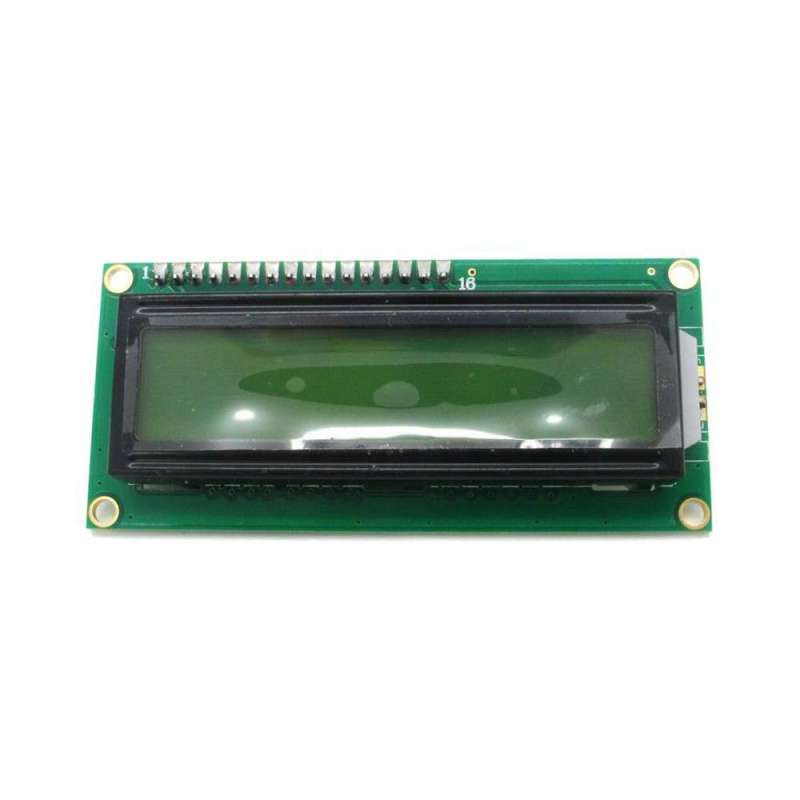 UART Serial 2x16 LCD LCM Display Module Yellow 5V  (IM120717005) universal use for Arduino,..