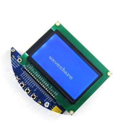LCD12864-ST - 3.3V Blue Backlight (Waveshare)