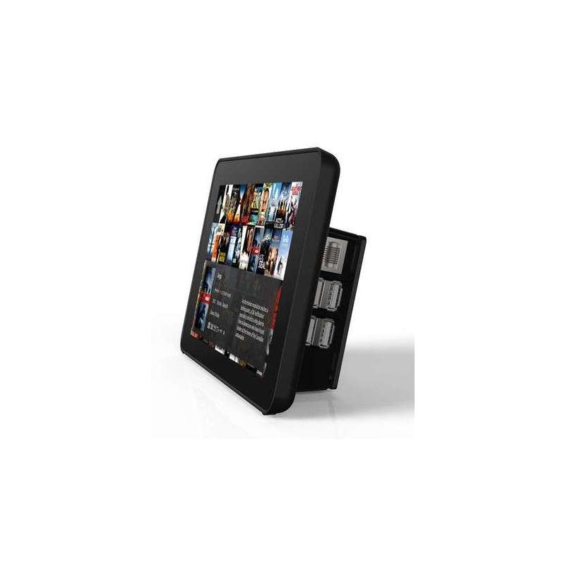 Raspberry Pi and LCD Touch Screen Case, Black (ASM-1900035-21)