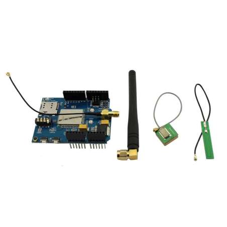 A7 GPRS+GSM+GPS Arduino Shield (ER-ACS33042S) Quad-Band（850/900/1800/1900） 