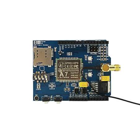 A7 GPRS+GSM+GPS Arduino Shield (ER-ACS33042S) Quad-Band（850/900/1800/1900）
