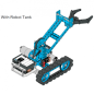 Robotic Arm Add-on Pack for Starter Robot Kit - Blue (MB-98000) Makeblock