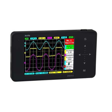DS202- Digital Storage Oscilloscope with Touch Screen (ER-TH00202DS)
