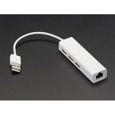 USB 2.0 and Ethernet Hub - 3 USB Ports and 1 Ethernet (AF-2909) USB 2.0 and Ethernet Hub - 3 USB Ports and 1 Ethernet (AF-2909)