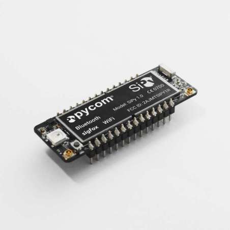 SiPy 14dBm (pycom) is a multi-network (Sigfox, WiFi and BLE) development platform